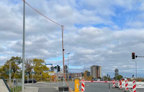 Mobile Schrankenanlage